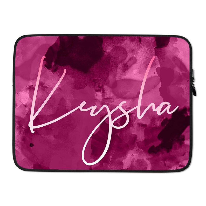 Custom NAME COLOR Laptop Sleeve Personalized Laptop Case Etsy