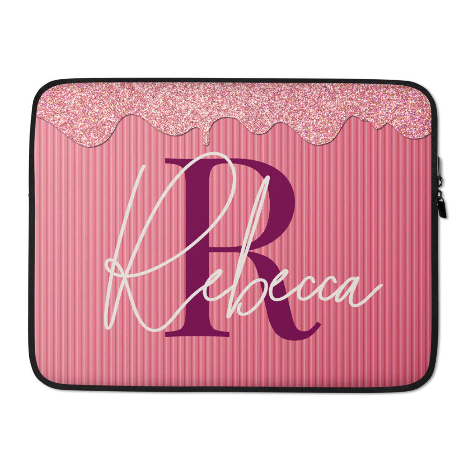 Custom Name Laptop Sleeve Personalized Laptop Sleeve Etsy