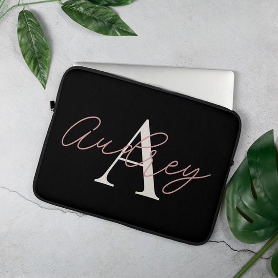 Custom Name Laptop Sleeve Personalized Laptop Sleeve Etsy