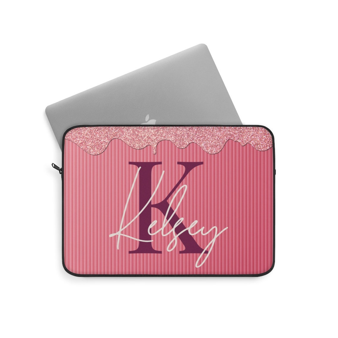 Custom Name Laptop Sleeve Personalized Laptop Sleeve Etsy