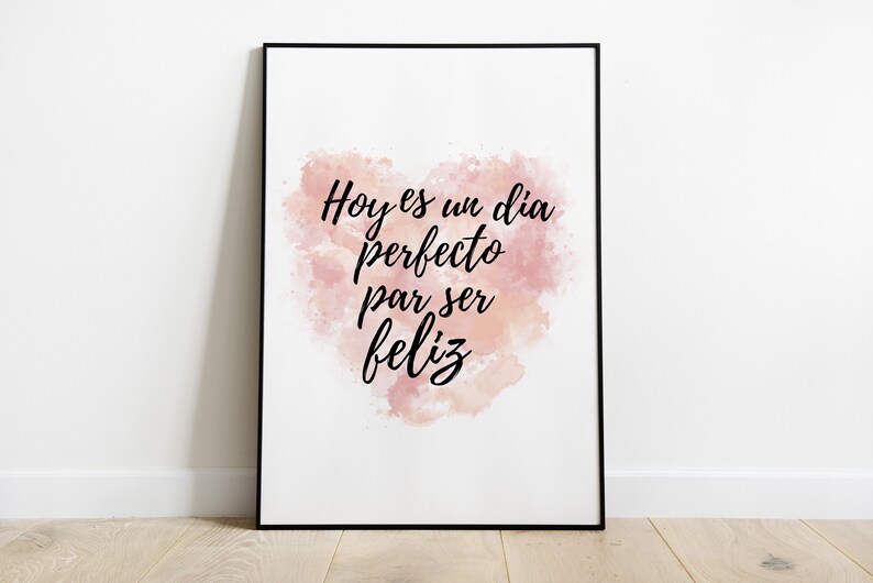 Spanish Quote Wall Art Mexican Quote Hispanic Poster Quote Etsy