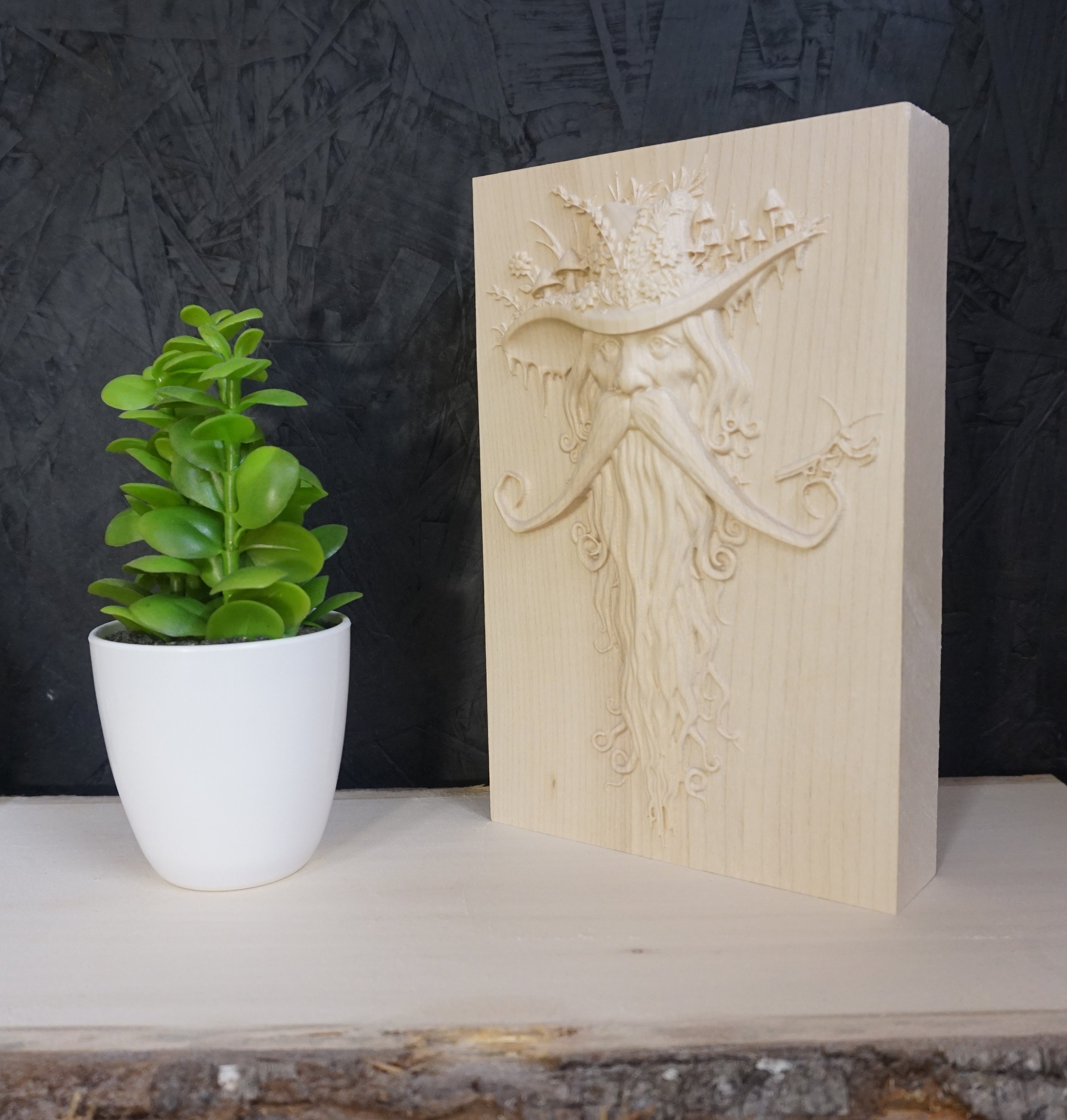 Tableau en Bois Massif , Sorcier Made in France