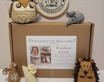 Craft Kit. Woodland Animals