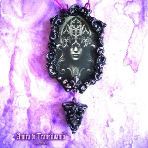 Lilith Goddess, Black Magic Ritual Spell Amulet, Dark Gothic Feminine Magical Power, Magick Talisman Goth Jewel Charm
