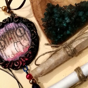 Good Luck Amulet, Pig Richness Symbol, Attraction Wealth Success Money Abbondance Rich, Magic Power Talisman Pendant