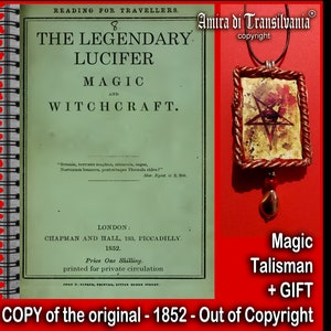 Antique Book Satanic, Esoteric Satanism Lucifer Satanist, Satan Occultism Occult Devil Forbidden Knowledge Black Magic