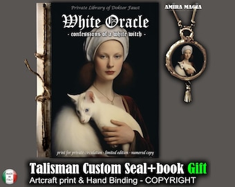 White Magic Book, Forbidden Knowledge Magic Grimoire, Practical Manual Ritual, Spirituality Witch Oracle Witchcraft