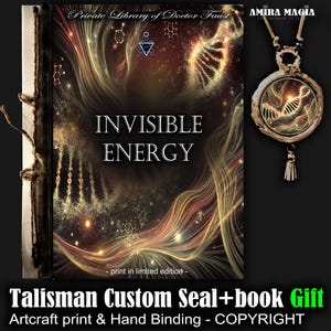Book of Shadows, Hermetic Gnosticism Book, Alchemy Sorcery Witchcraft, Esoteric Ceremonial Magic Secret Societies Ritual