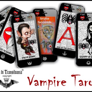 Tarot Wampirów, Talia Kart Oracle, Gry Brydżowe Pokerowe, Edycja Limitowana, Dracula Blood Transylwania Komiksy Dla Dorosłych