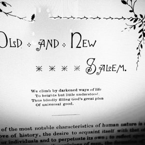Salem Massachusetts, Antique Book Witchcraft Occultism, Occult Satanic Ceremonial, Sabbath Magic Ritual Esoteric Grimoire