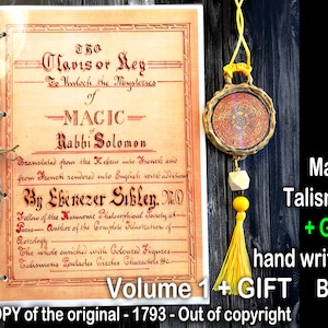 antique handwritten book occult black magick kabbalah lesser key of solomon magic kabbalistic manuscript grimoire seal sigil spirits witch 1