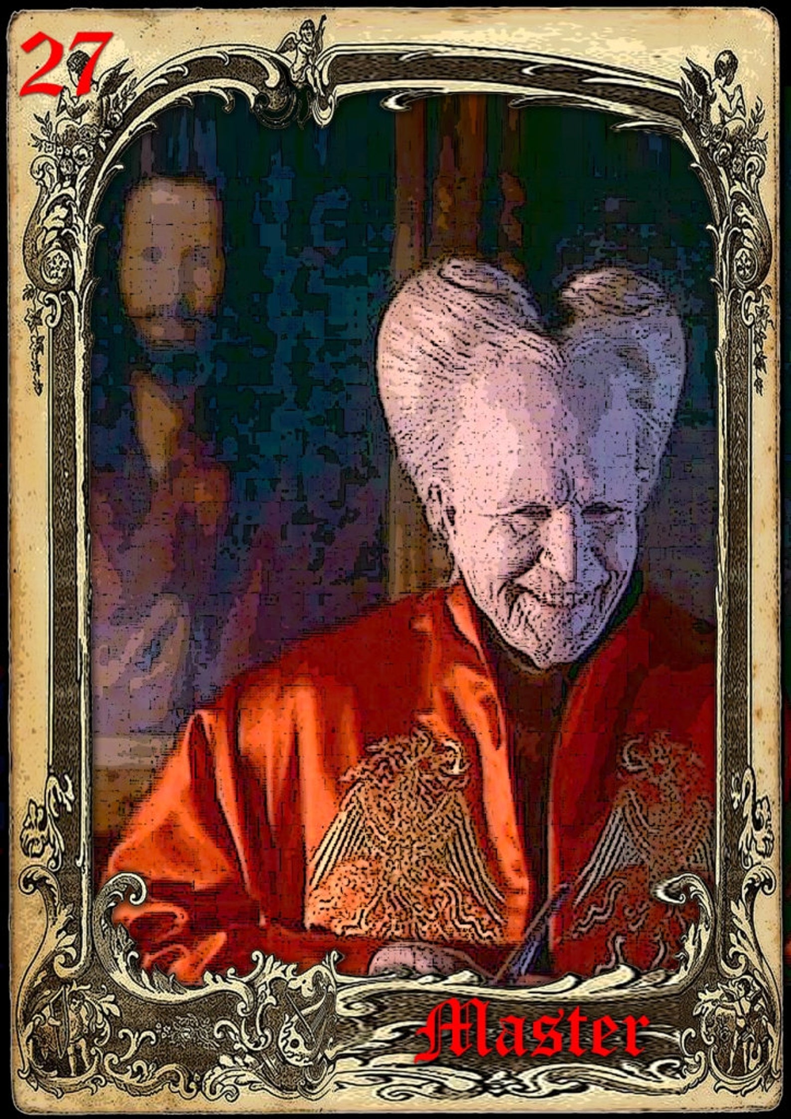 Dracula Tarot Cards Deck Rare Limited Edition Vittorian Love Etsy