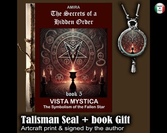 Esoteric Book, Magic Grimoire Occultism, Secret Societies Order, Occult Antique Forbidden Knowledge Author Signed