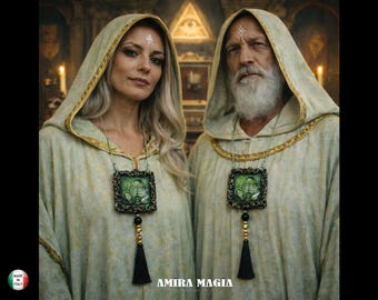 Esoteric Talisman of Prosperity – Mammon Symbolic Amulet for Wealth and Abundance, Mystical Spiritual Jewelry Inspired by Ancient Oracle