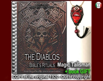 Satanic Grimoire, Magic Luciferian Book, Esoteric  Satanist Lucifer Satan Diablos, Occult Bible Occultism Satanism