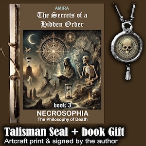 Magic Grimoire Book Esoteric Order, Occultism Secret Societies Occult Antique Forbidden Knowledge, Author Signed