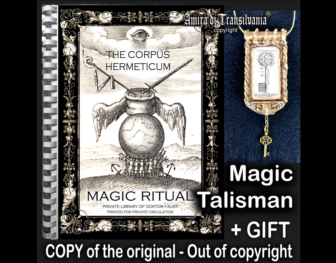 Corpus Hermeticum, Gnosticism, Alchemy, Book of Shadows, Witchcraft