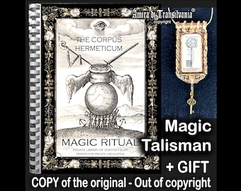 Corpus Hermeticum, Gnose, Alchimie, Livre des ombres, Livre de sorcellerie, Ésotérique, Invocation de démons, Sociétés secrètes