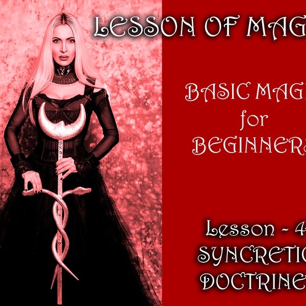 Witchcraft Course, Online Course Basic Witchcraft for Beginners, Learn Magic, How to Become a Witch, Wizard, Magick, 4