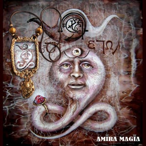 Ars Goetia Talisman Agaliarept Demon Lemegeton Seal Amulet Pendant, Gothic Witch Goth Jewel, Necklace Witchcraft Occult