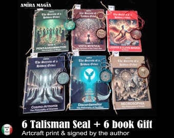 Magic Grimoire Book, Esoteric Order Occultism Secret Societies, Dark Occult Antique Forbidden Knowledge Author Signed