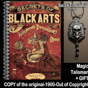 Antique Book, Occultism Black Magic, Esoteric Manuscript Witchcraft Demonology, Magick, Secret Societies Sorceries Art