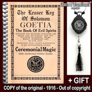 Ars Goetia, Lesser Key of Solomon, Demonology, Book, Magic the gathering, Occult symbols, Occultism, Grimoire, Magick