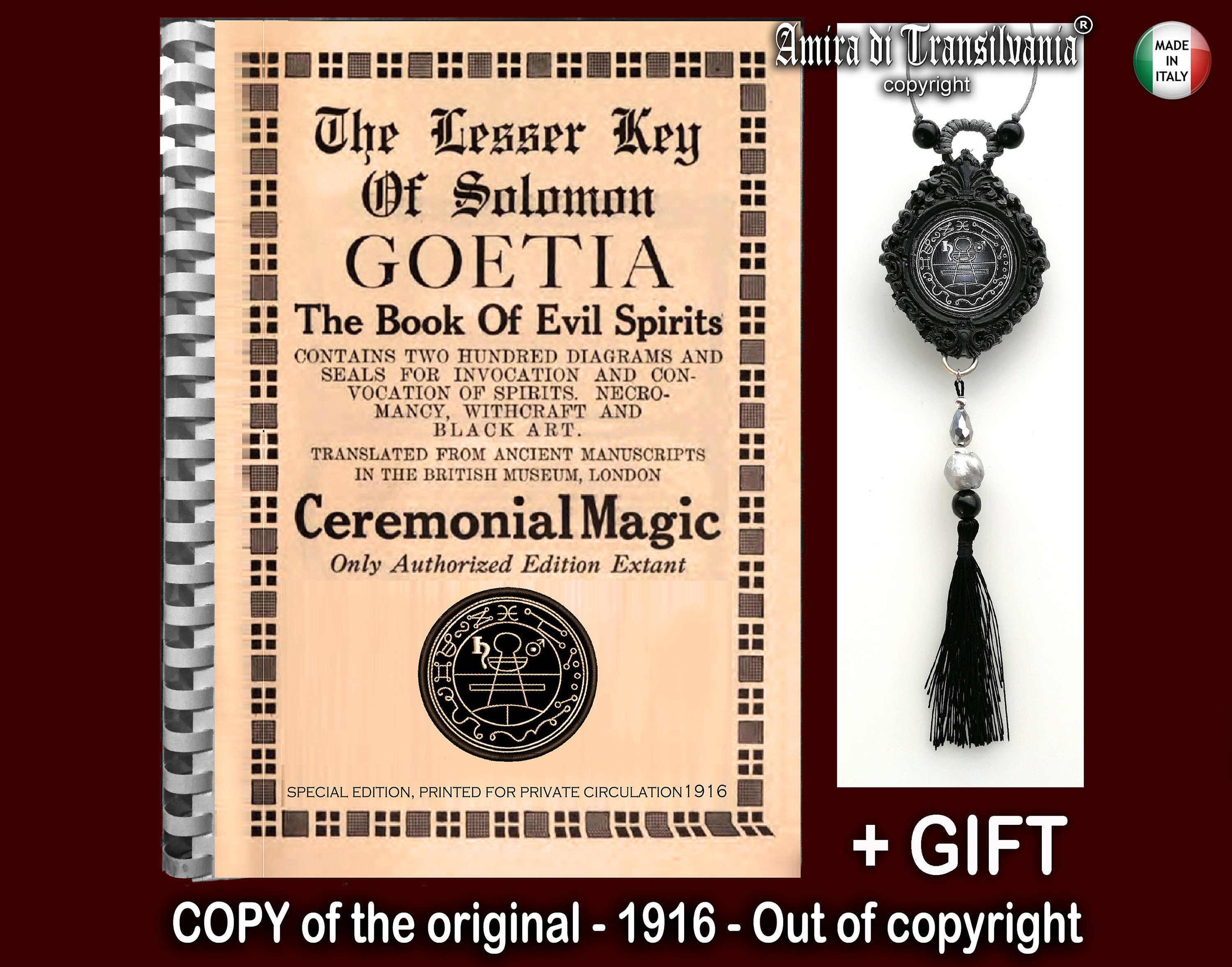 Ars Goetia, Lesser Key of Solomon, Demonology, Book, Magic