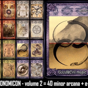 Necronomicon Tarot, Ruf des Cthulhu, limitierte Auflage, HP Lovercraft, Weissagung, Schwarze Magie, Armee der Dunkelheit, Krieg