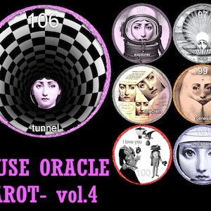 Divine Feminine, Muse Tarot Cards Deck, Divas Oracle Vintage, Sibyl Divination Cartomancy Reading Psychic Fortune Tell