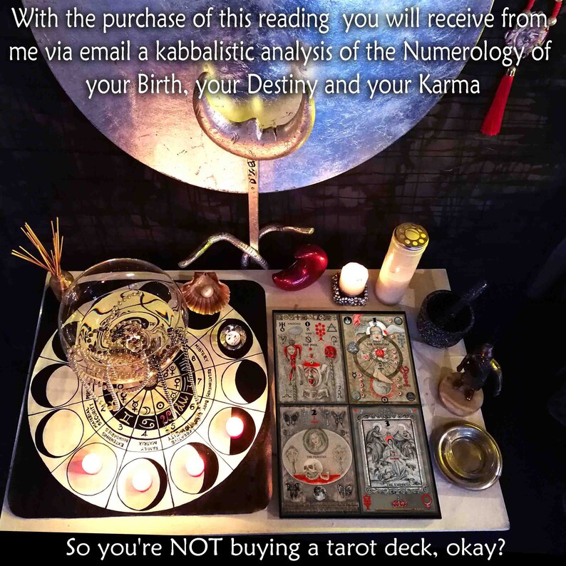 Tarot Reading Consulting Oracle, Cartomancy Fortune Teller Reading Psychic, Clairvoyant Medium Magic Prophecies Kabbalah