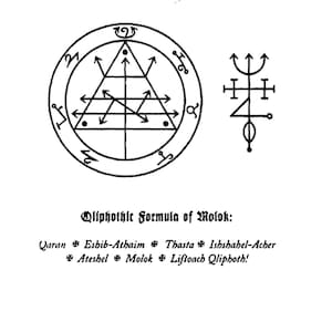 Antique Book, Occultism Magic Grimoire Azazel Manuscript, Qliphot Demon Hell, Magick Secret Societies Occult Order Ritual