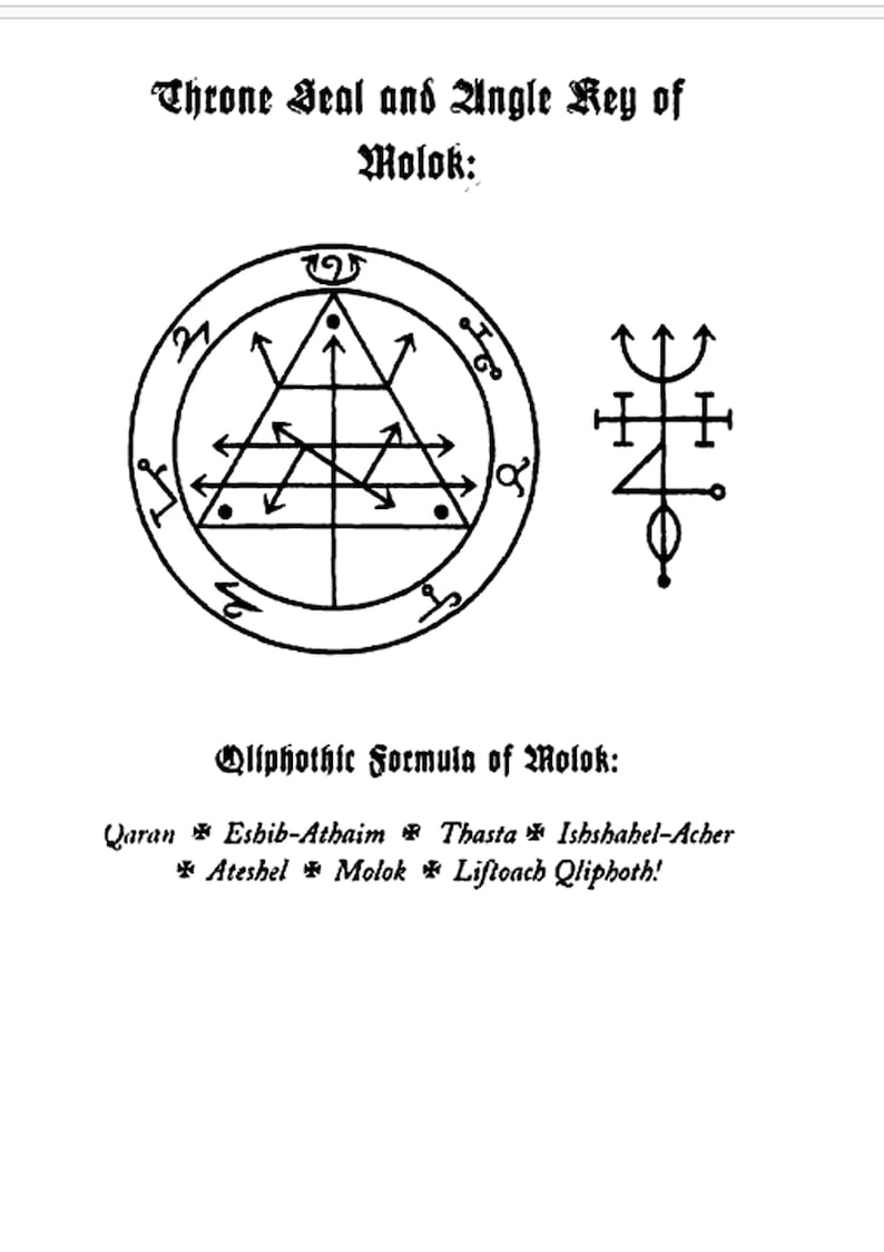 Antique Book, Occultism Magic Grimoire Azazel Manuscript, Qliphot Demon Hell, Magick Secret Societies Occult Order Ritual