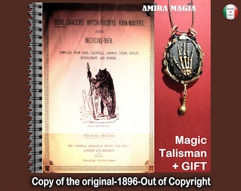Antique Book, Occult Old Medicine Occultism, Shaman Magic Shamanism Forbidden Knowledge Witchcraft Devil Hidden Truths