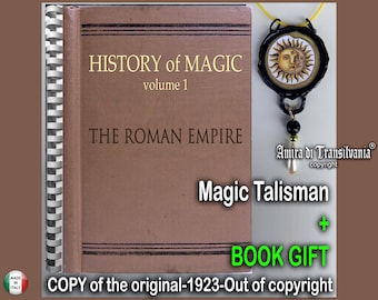 Antique Book History of Magic, Banned Book Esoteric Manuscript, Occult Occultism Secret Societies, Holy Roman Empire V1