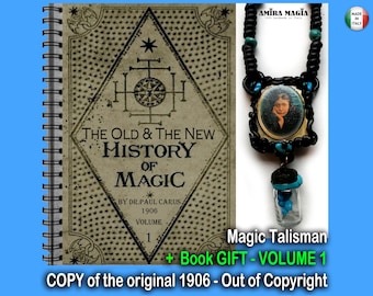 Antique Book History of Magic, Witchcraft Occult Occultism, Rare Antiquarian Collectible Grimoire Forbidden Knowledge