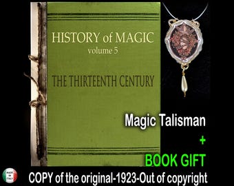 Libro de magia, Historia de la brujería antigua, Sociedades secretas ocultas, Manual manuscrito esotérico del siglo XIII para brujas