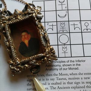 Magic Books, Witchcraft Antique Manuscript John Dee Occultist, Occult Ceremonial Black Magick Ritual Grimoire Monad Seal