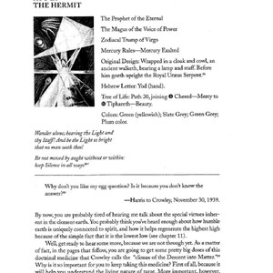 Antique Book Ancien Forbidden Knowledge, The Book of Thoth Aleister Crowley Tarot, Secret Societies Occultism Esoteric 2