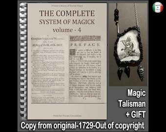 Libro antiguo, Magia antigua, Sociedades secretas, Ocultismo y esoterismo, Sistema completo de magia y ocultismo, Conocimiento prohibido V4