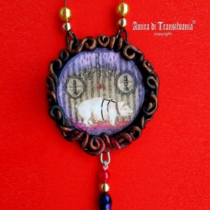 Good Luck Amulet, Pig Richness Symbol, Attraction Wealth Success Money Abbondance Rich, Magic Power Talisman Pendant