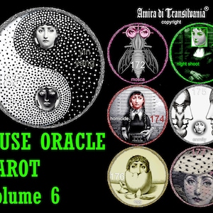Divine Feminine, Muse Tarot Cards Deck, Divas Oracle Vintage Cartomancy, Sibyl Divination Fortune Teller Reading Psychic