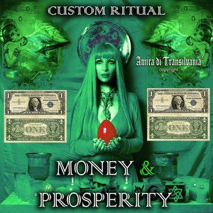 Money Spell, Mammon Obey Me Witchcraft Magick, Invocation Magic Ritual Spell for Wealth Richness Abundance Prosperity