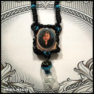 Madame Blavatsky, Magic Talisman Magical Amulet Charm, Theosophy Symbol Ritual Urn Pendant, Occultism Theosophical Seal