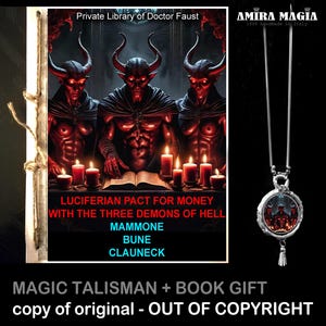 Forbidden Knowledge, Luciferian Pact with Lucifer and Demons of Hell for Money, Black Magick Grimoire Magic Book Ritual