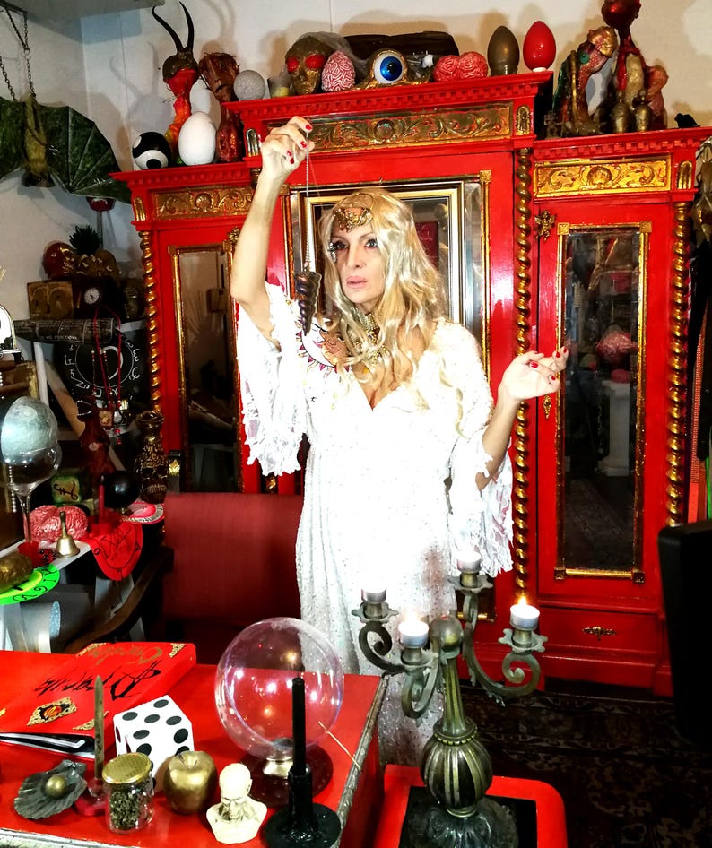 Kit de brujería Magic Box, altar pagano de madera para brujas, botiquín Wicca, muebles para ensamblar a medida imagen 11