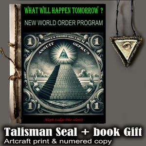 Forbidden Knowledge, Occult Book Illuminati Hidden Order, Spiritual Awakening Prediction Umanity Future NWO Program Eye