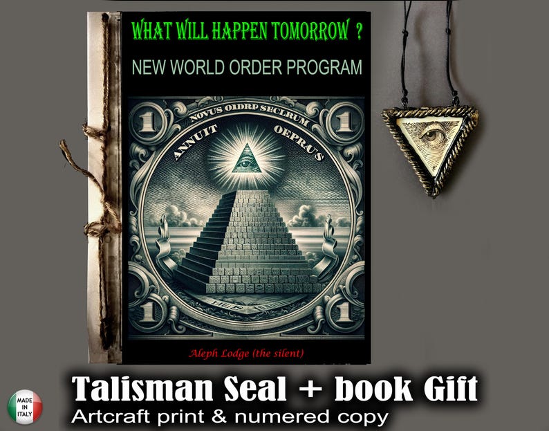 Forbidden Knowledge, Occult Book Illuminati Hidden Order, Spiritual Awakening Prediction Umanity Future NWO Program Eye