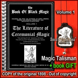 Antique Book, Black Magic Ritual, Esoteric Manuscript, Ceremonial Magic, Satanic, Magick Satanism, Secret Societies, v1