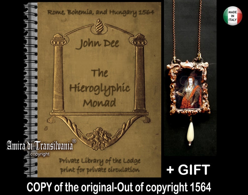 Magic Books, Witchcraft Antique Manuscript John Dee Occultist, Occult Ceremonial Black Magick Ritual Grimoire Monad Seal